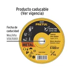 Disco abrasivo de corte preciso metal 9' x 2 mm, PRETUL 3