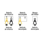 Cables pasa corriente 2 m, 125 A, 10 AWG, PRETUL 4