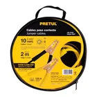 Cables pasa corriente 2 m, 125 A, 10 AWG, PRETUL 6