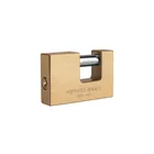 Candado antipalanca 75 mm cuerpo de latón, HERMEX BASIC 1