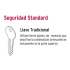 Combo cerraduras, llave-mariposa, L.brillante, HERMEX BASIC 4