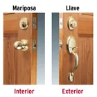 Jaladera y perilla, Berna llave-mariposa ,LB, BASIC 3