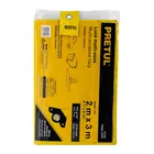 Lona de polietileno 2 x 3 m, amarilla, 110 g/m2, PRETUL 3