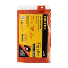 Lona de polietileno 4 x 6 m, naranja, 110 g/m2, PRETUL 3