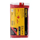 Lona de polietileno 5 x 6 m, roja, 110 g/m2, PRETUL 3