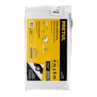 Lona de polietileno 4 x 6 m, blanca, 110 g/m2, PRETUL 3