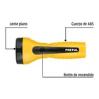 Linterna plástica de LED, 100 lm, recargable a granel PRETUL 2