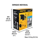 Kit Compresor lub, 20L, manguera y pistola grav,127V, PRETUL 6