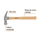 Martillo semipulido, 16 oz, uña recta, PRETUL 2