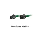 Manguera 1/2' reforzada 3 capas 20m conexiones plást, PRETUL 4