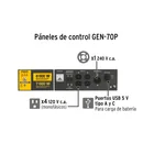 Generador portátil 7 kW motor a gasolina, PRETUL 3