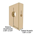 Juego de 4 piezas para instalar cerraduras, PRETUL 2