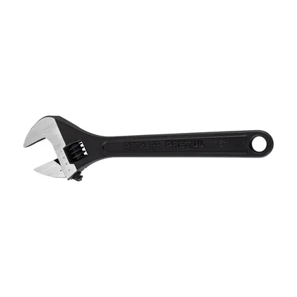 Llave ajustable (perico) 15' pavonada, PRETUL
