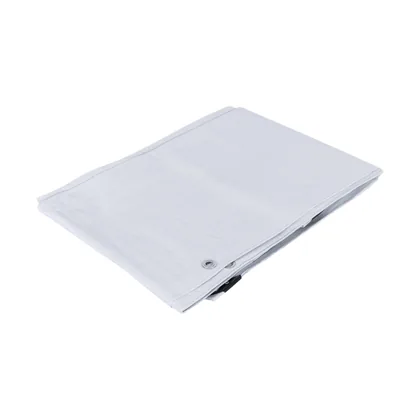Lona de polietileno 3 x 6 m, blanca, 110 g/m2, PRETUL