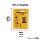 Candado antipalanca 85 mm cuerpo metálico, HERMEX BASIC 7