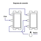 Interruptor de 3 vías, VOLTECK BASIC 4