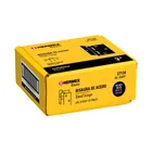 Bisagra cuadrada 3', acero negro mate, cabeza plana, BASIC 4