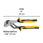 Pinza de extensión 8' mango Comfort Grip, PRETUL 3