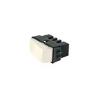 Interruptor de 3 vías, marfil, línea VOLTECK BASIC 1