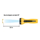 Linterna plástica de LED, 60 lm, recargable a granel, PRETUL 6