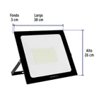 Reflector LED para exteriores 200W 3000K, VOLTECK BASIC 2