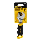 Llave ajustable (perico corto) 5' cromada con grip, PRETUL 4