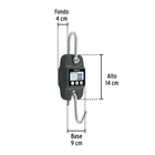Báscula electrónica colgante, 300 kg, de pilas, PRETUL 3