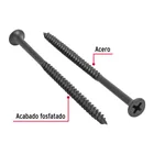 100 pijas #8 x 3'cabeza plana phillips multiusos cuerda fina 2