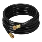Manguera para gas, PVC negra, 3/8' flare, 4 m, FOSET 1