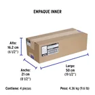 Extensión eléctrica uso rudo 10 m 2x16 AWG para 1 clavija 6