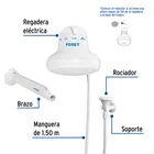 Regadera eléctrica, 4 temperaturas, 16.5cm, blanca, FOSET 2