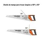 Serrucho Rapid 22', 7 DPP, mango Comfort grip, TRUPER 4