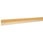 Guardapolvo fijo de 120 cm, dorado, HERMEX 1