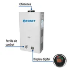 Calentador instantáneo, 13L, 3 servicios, gas LP, FOSET 4
