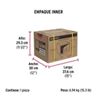 Caja de seguridad electrónica, mediana, HERMEX 6