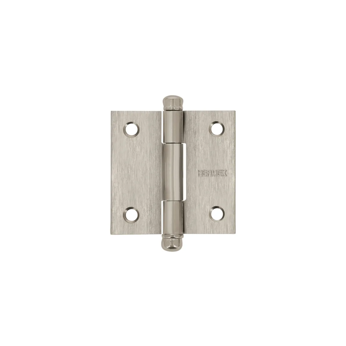 Bisagra cuadrada 2', acero inox, cabeza redonda, HERMEX