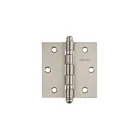 Bisagra cuadrada 3', acero inox, cabeza redonda, HERMEX 1