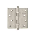 Bisagra cuadrada 4', acero inox, cabeza redonda, HERMEX 1
