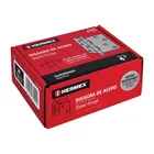 Bisagra cuadrada 4', acero inox, cabeza redonda, HERMEX 4