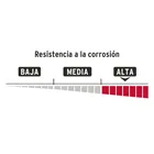 Candado redondo de acero, 65 mm, gancho corto, llave tetra 3