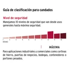 Candado antipalanca, 88mm, cuerpo de latón llave tradicional 2