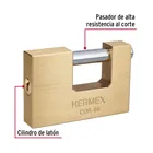 Candado antipalanca, 88mm, cuerpo de latón llave tradicional 5