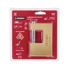 Candado antipalanca, 88mm, cuerpo de latón llave tradicional 6