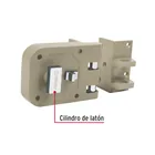 Cerradura sobreponer, puerta corrediza, mariposa, derecha 5