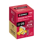 Cerradura para mueble, modelo 25, latón, HERMEX 6