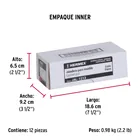Jaladera de 128mm, línea Elipse, níquel, HERMEX 6