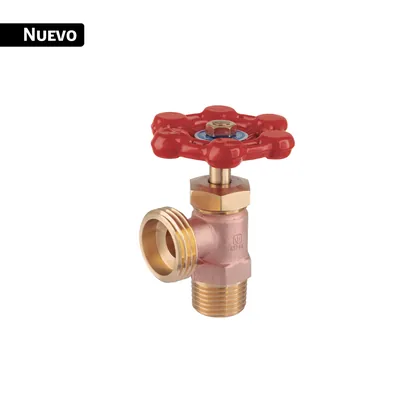 Llave para lavadora, maneral rojo, FOSET