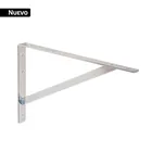 Ménsula reforzada de acero, galvanizada, 10 x 16', FIERO 1
