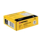 Bisagra cuadrada 3', acero satinado, cabeza plana, BASIC 4