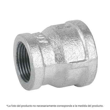 Reducción campana acero galvanizado 2x3/4', FOSET